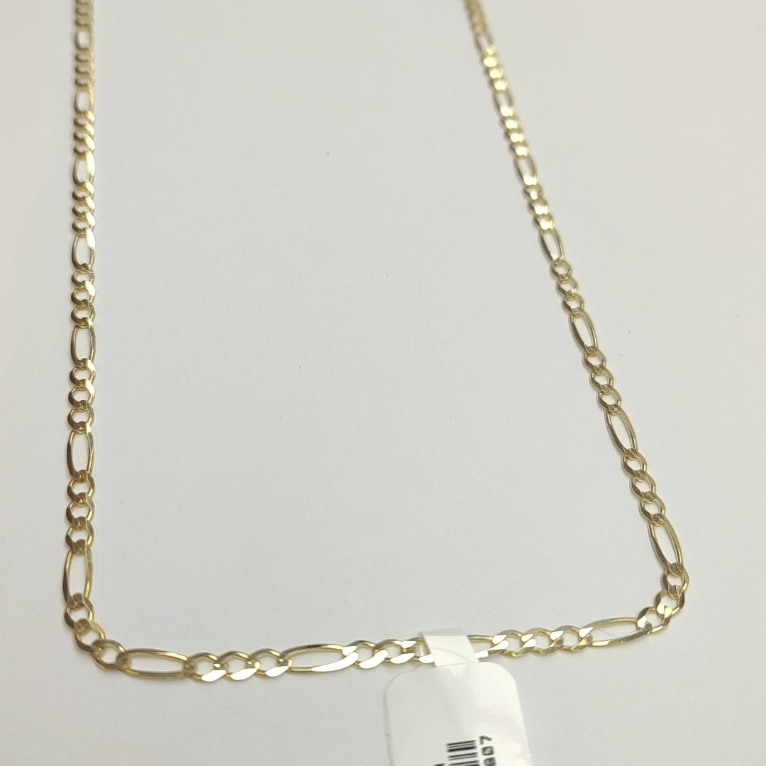 CADENAS CARTIER 3 1 AMARILLA ORO 10K 6.2 (NUEVO)