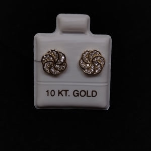 BROQUELES ORO 10K 1.5 (NUEVO)
