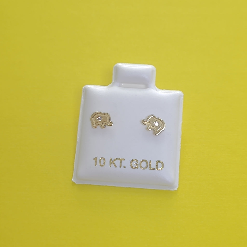 BROQUELES ORO 10K 1 (NUEVO)