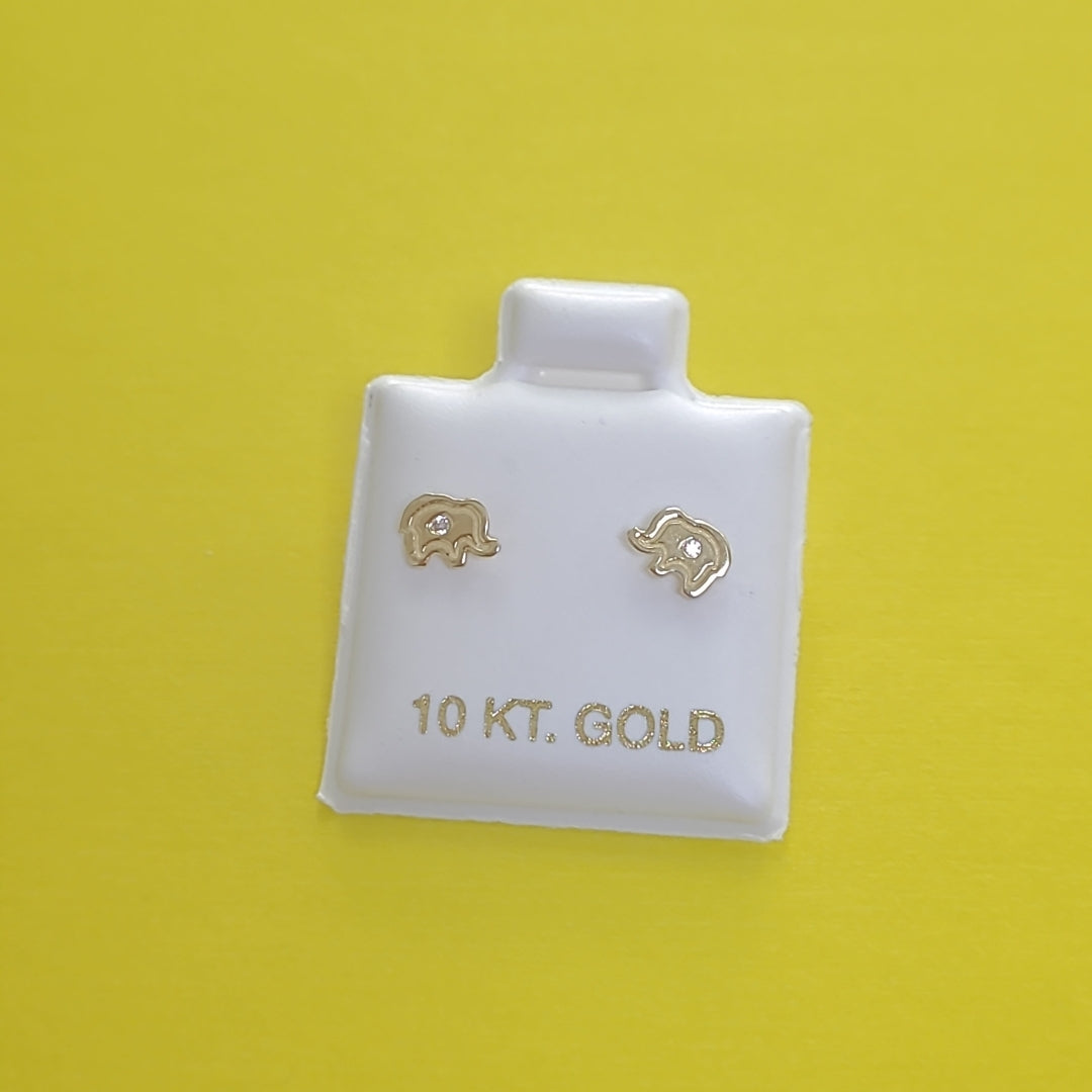 BROQUELES ORO 10K 1 (NUEVO)