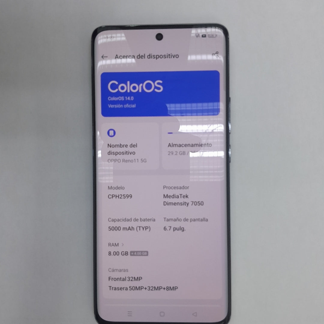 CELULAR OPPO  RENO11 5G CPH2599 (2024) 256 GB 8 GB RAM