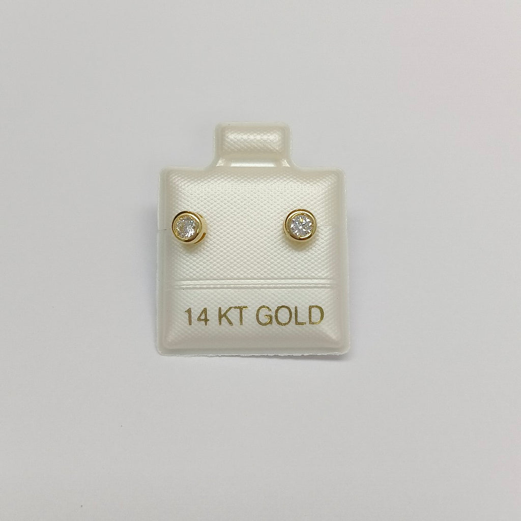 BROQUELES ORO 14K 0.8 (NUEVO)