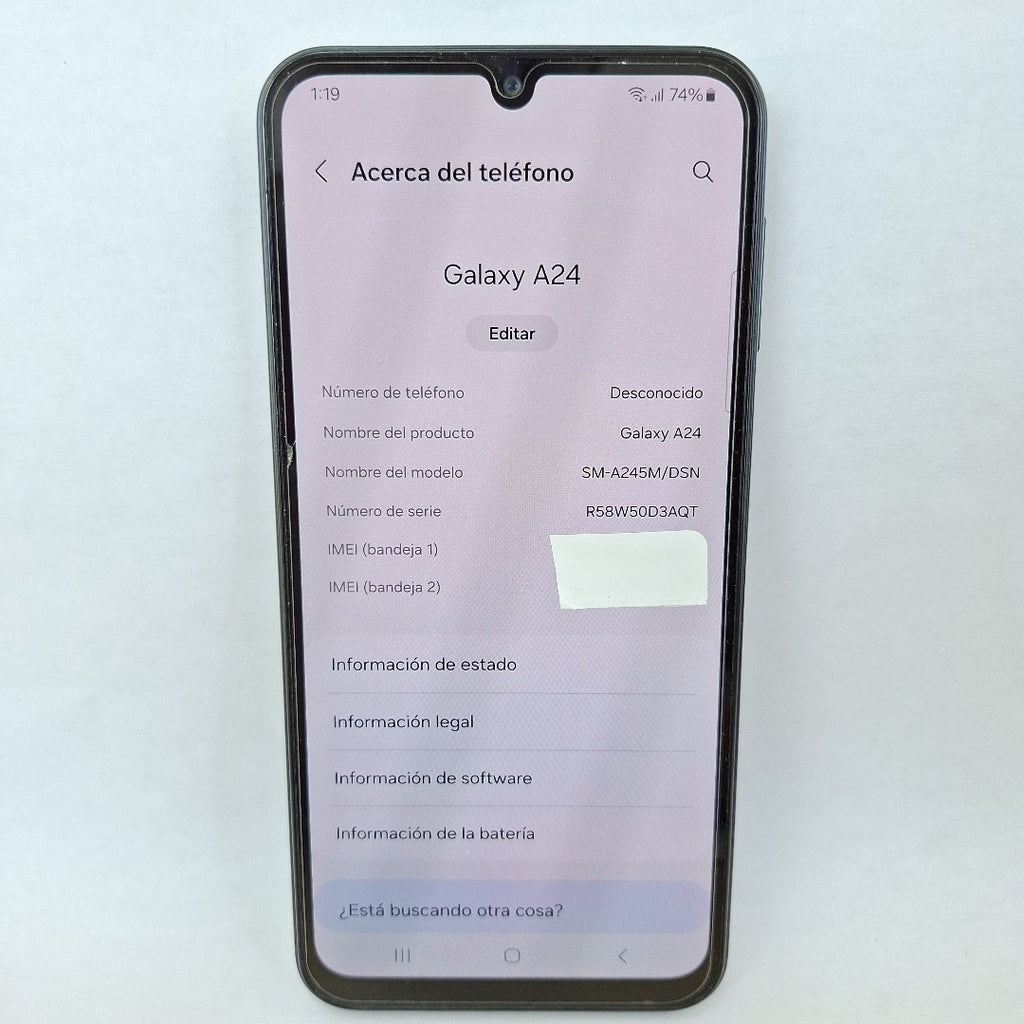 CELULAR SAMSUNG GALAXY A24 SM-A245M (2023) 128 GB 4 GB RAM