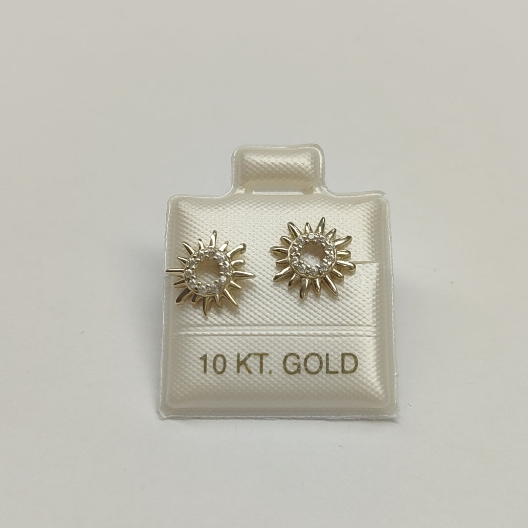 BROQUELES ORO 10K 1.3 (NUEVO)