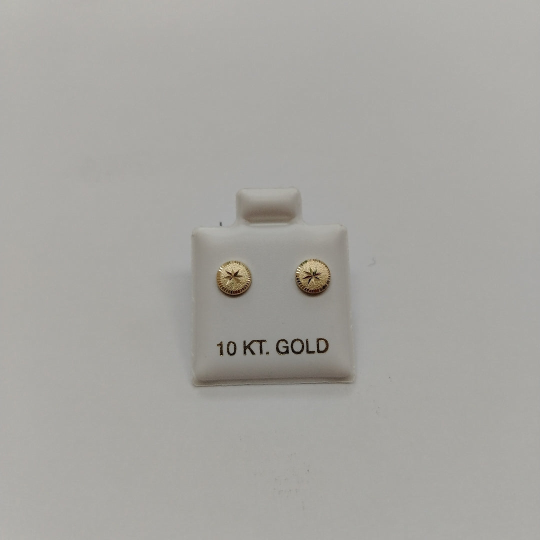 BROQUELES ORO 10K 1 (NUEVO)