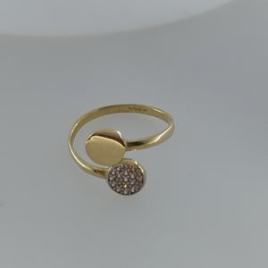 ANILLOS DAMA ORO 14K 1.5 (NUEVO)