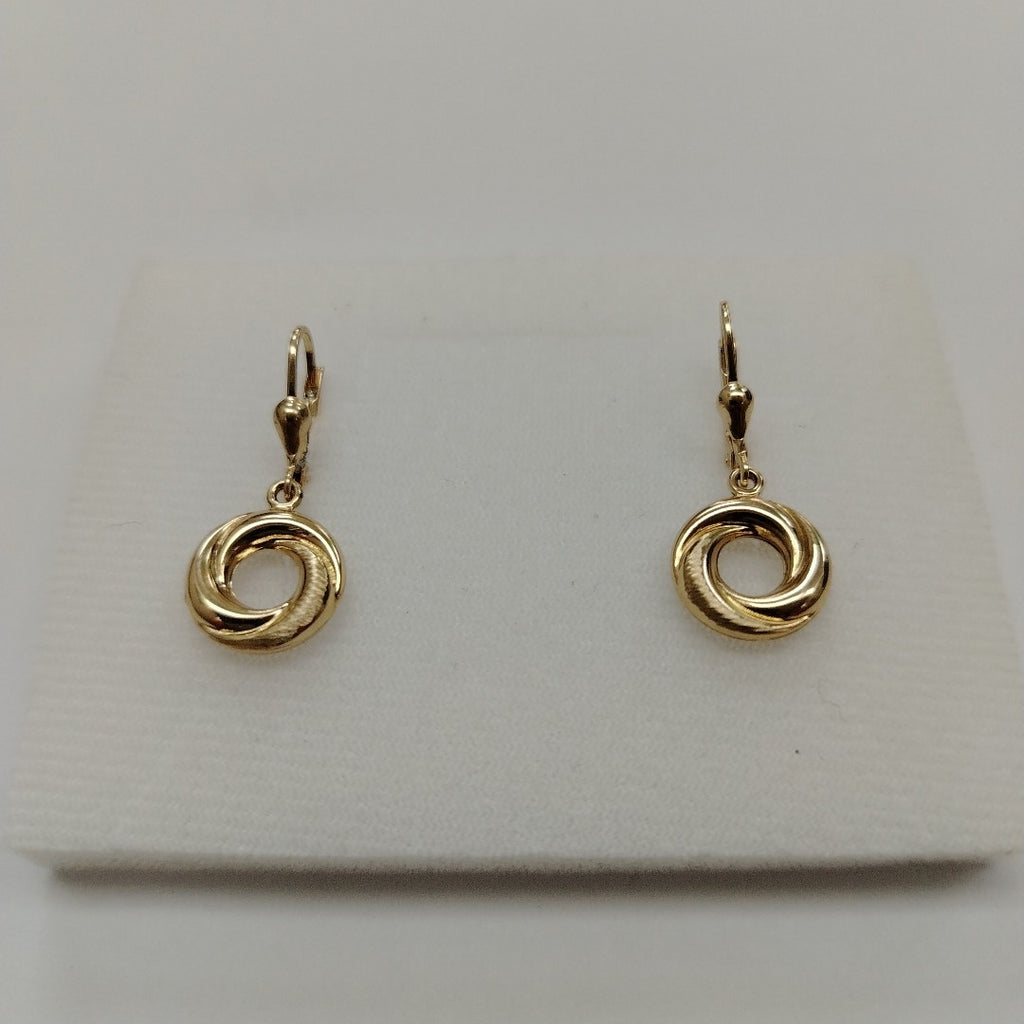 BROQUELES ORO 14K 2.6 (NUEVO)