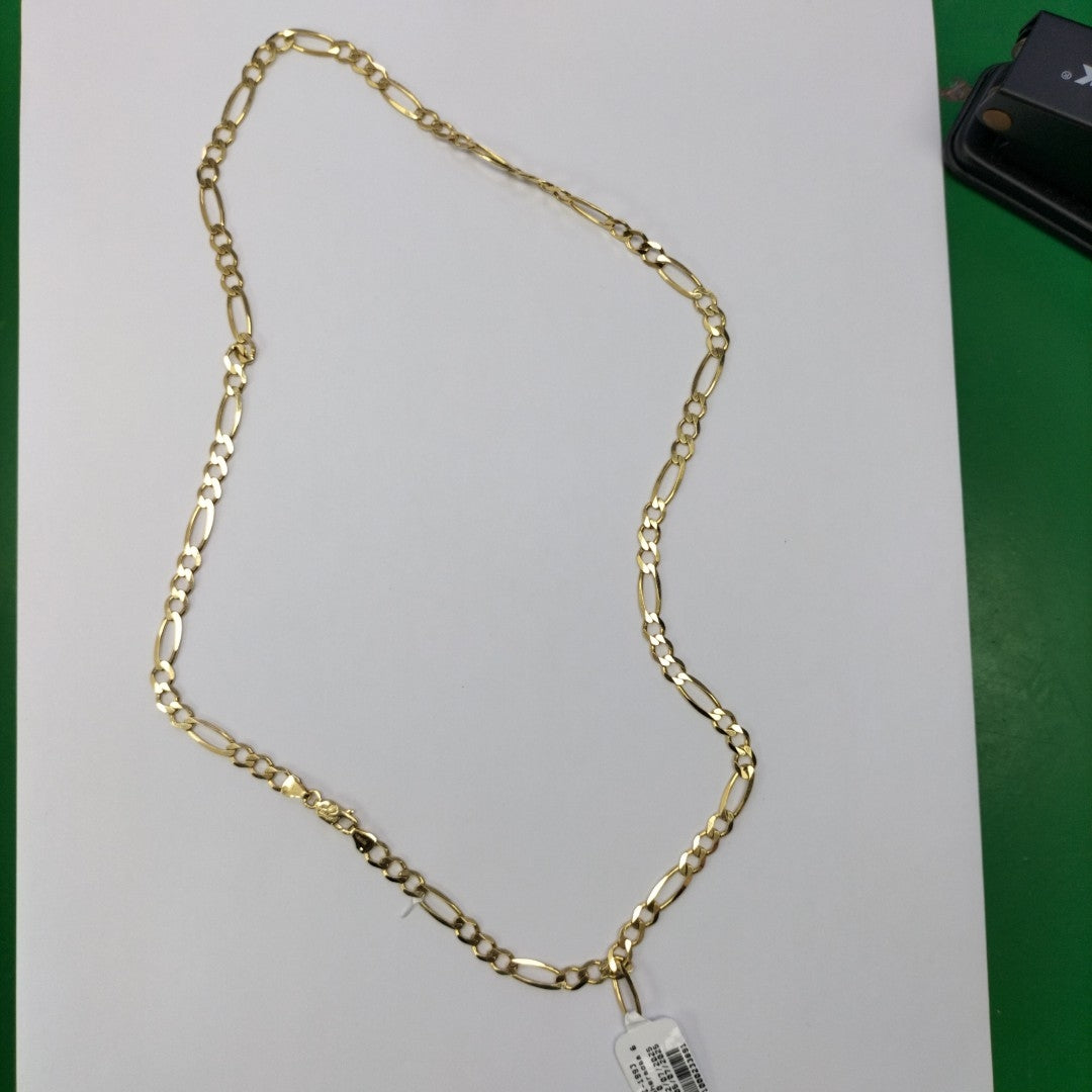 CADENAS CARTIER 3 1 AMARILLA ORO 14K 18.7 (NUEVO)