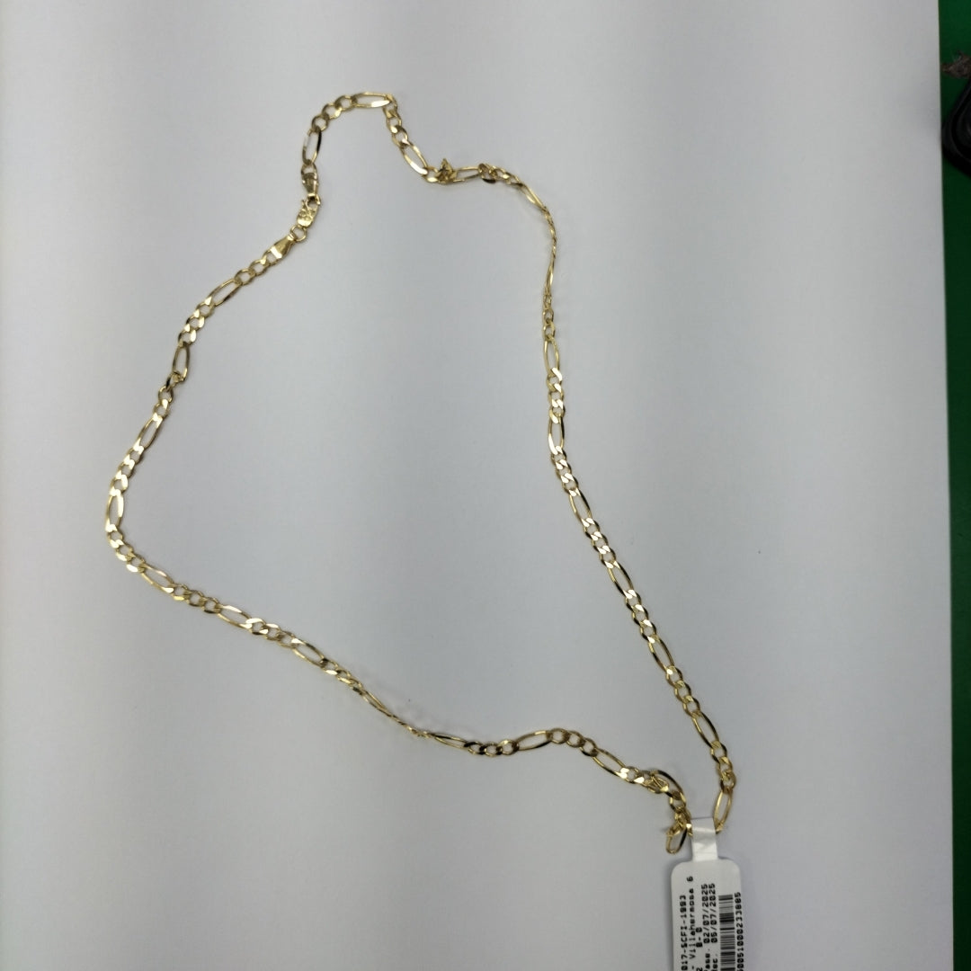 CADENAS CARTIER 3*1 AMARILLA ORO 14K 6.8 (NUEVO)