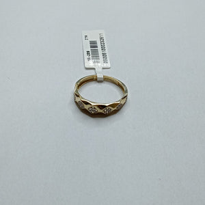 ANILLOS DAMA ORO 14K 2 (NUEVO)