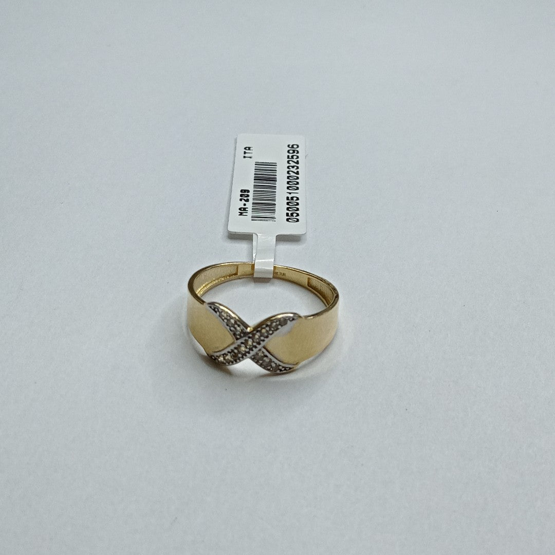 ANILLOS DAMA ORO 14K 2 (NUEVO)