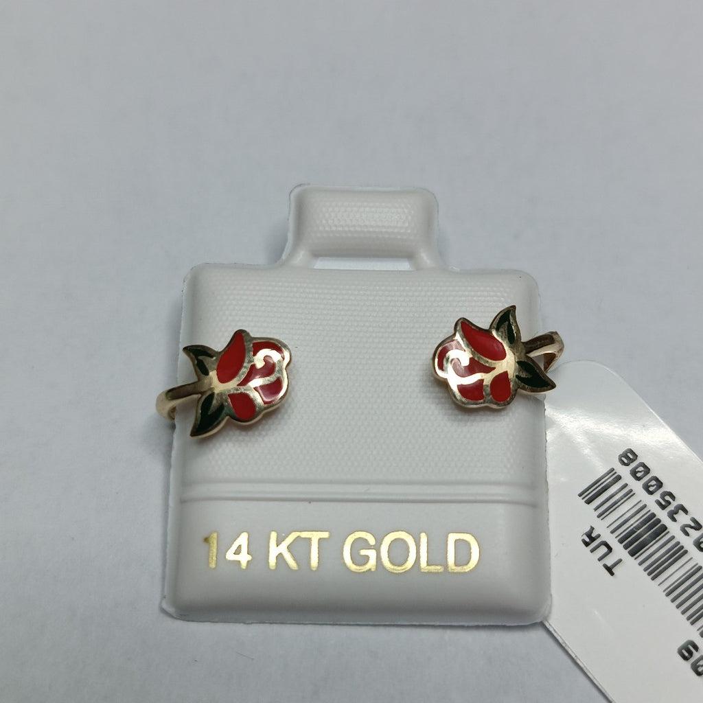 BROQUELES ORO 14K 1.2 (NUEVO)