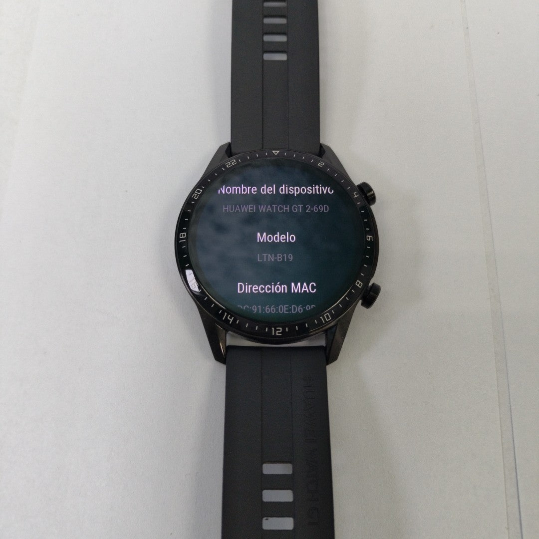 SMARTWATCH HUAWEI  WATCH GT 2 LTN-B19 46 MM GPS (SEMINUEVO)