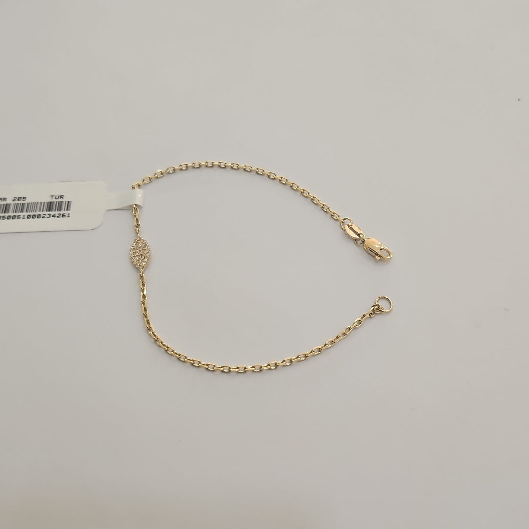 PULSERAS DAMA ORO 14K 1.9 (NUEVO)