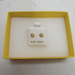 BROQUELES ORO 10K 1 (NUEVO)