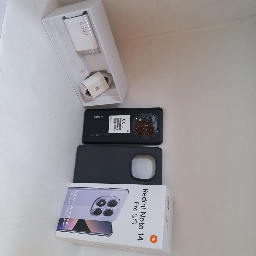 CELULAR XIAOMI REDMI NOTE 14 PRO 5G 24090RA29G (2025) 256 GB 8 GB RAM (SEMINUEVO)