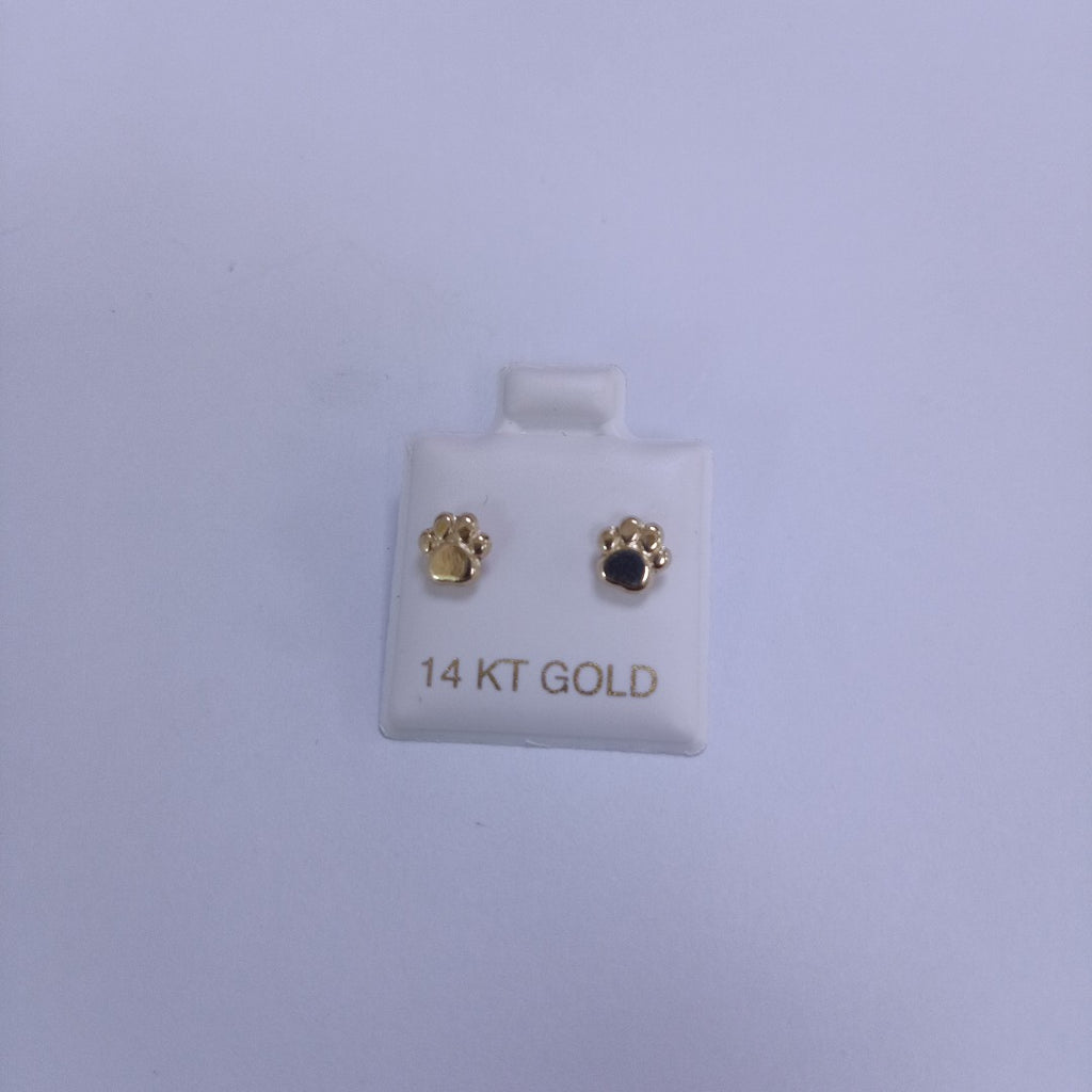 BROQUELES ORO 14K 1 (NUEVO)