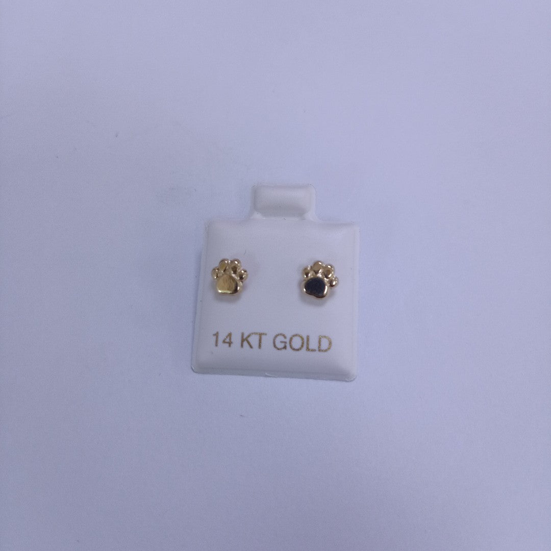 BROQUELES ORO 14K 1 (NUEVO)