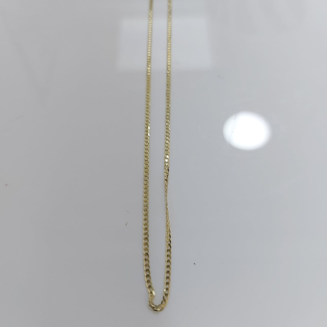 CADENAS BARBADA AMARILLA ORO 10K 1.6 (NUEVO)