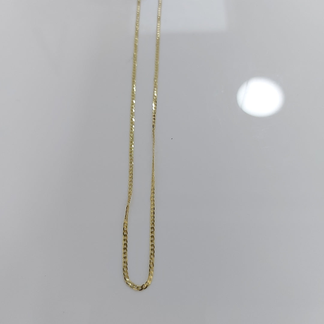 CADENAS BARBADA AMARILLA ORO 10K 1.8 (NUEVO)