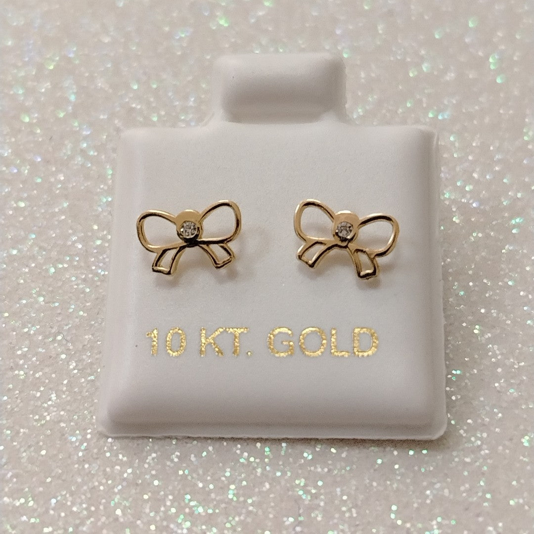 BROQUELES ORO 10K 1 (NUEVO)