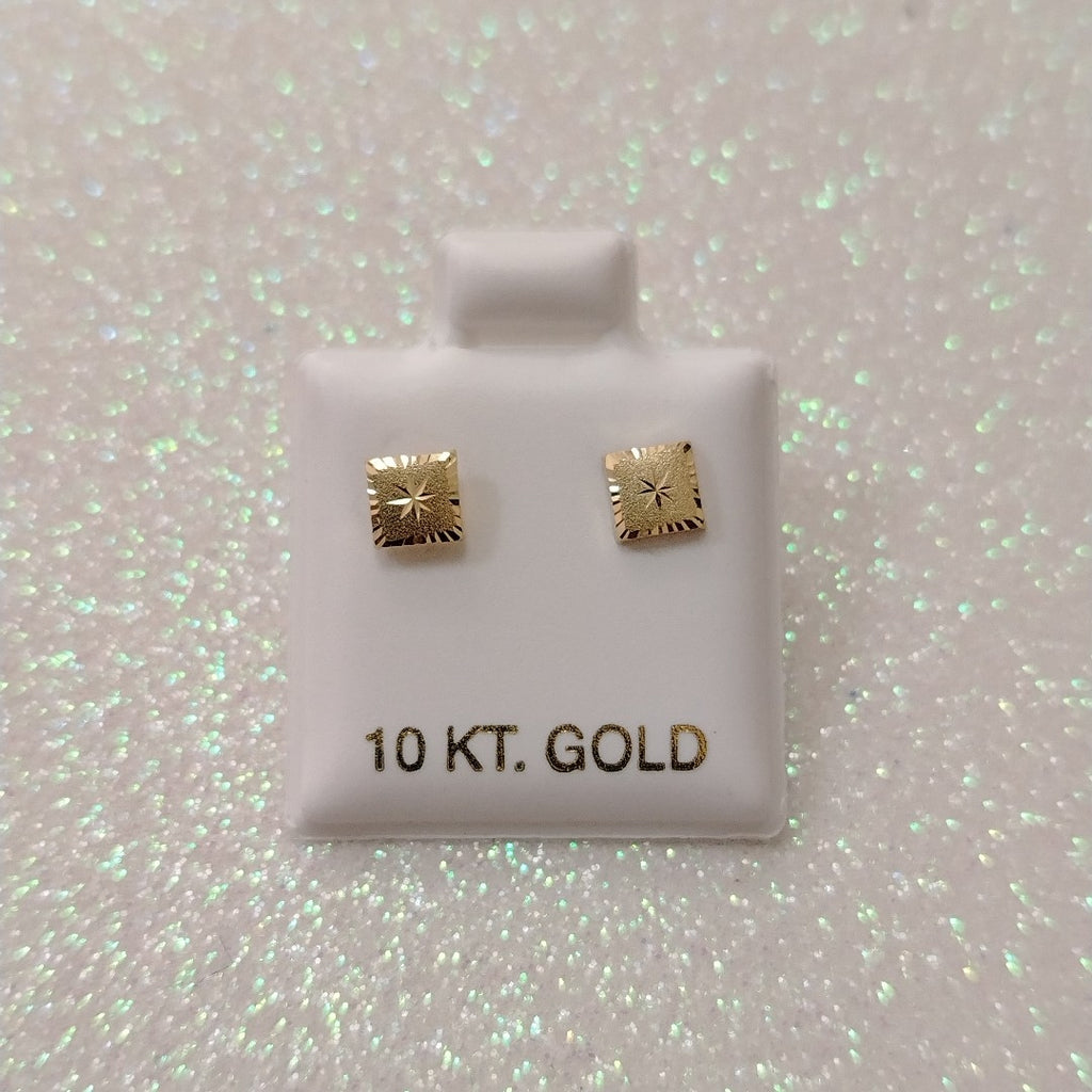 BROQUELES ORO 10K 1 (NUEVO)