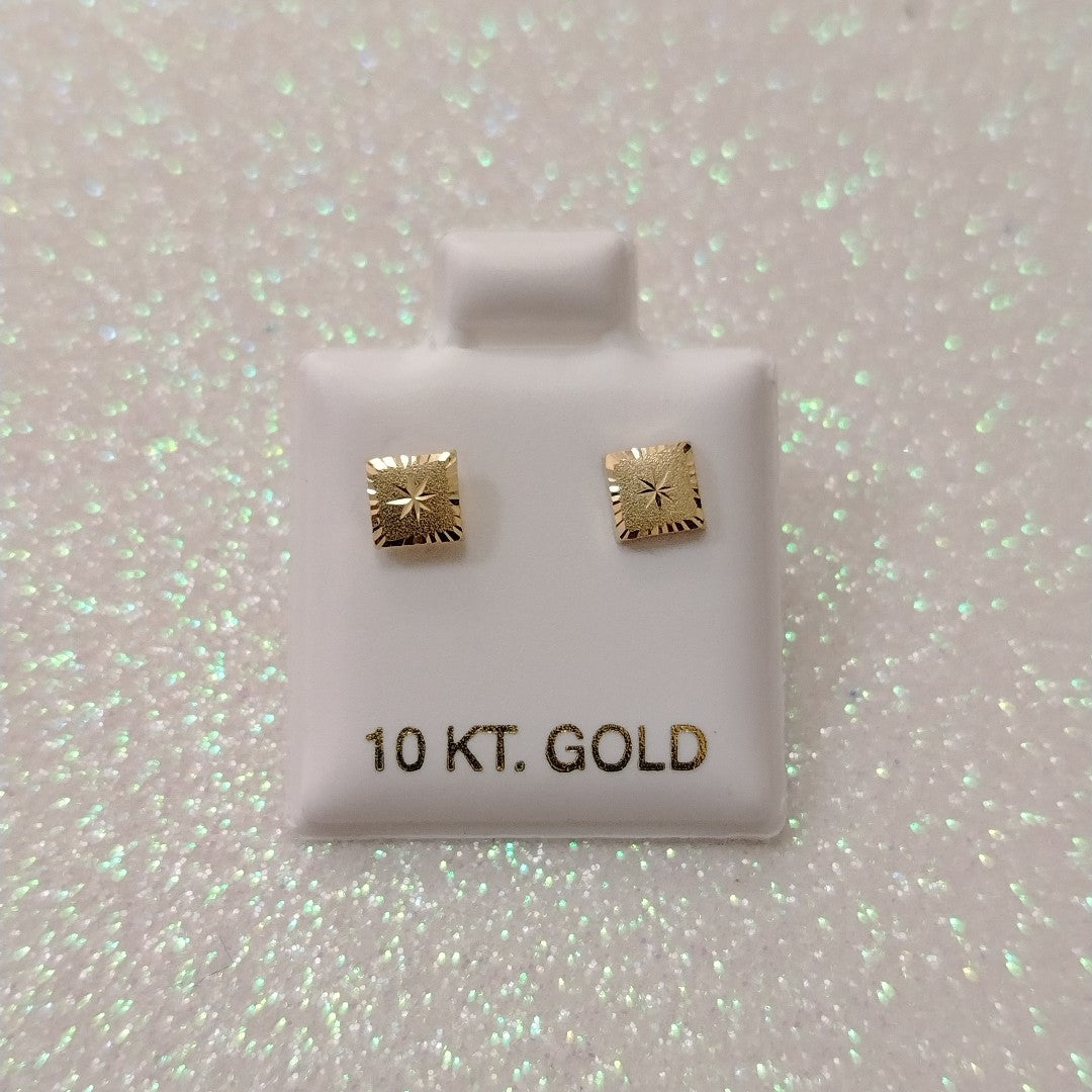 BROQUELES ORO 10K 1 (NUEVO)