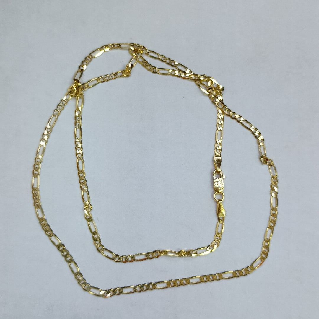 CADENAS CARTIER 3*1 AMARILLA ORO 14K 4.4 (NUEVO)