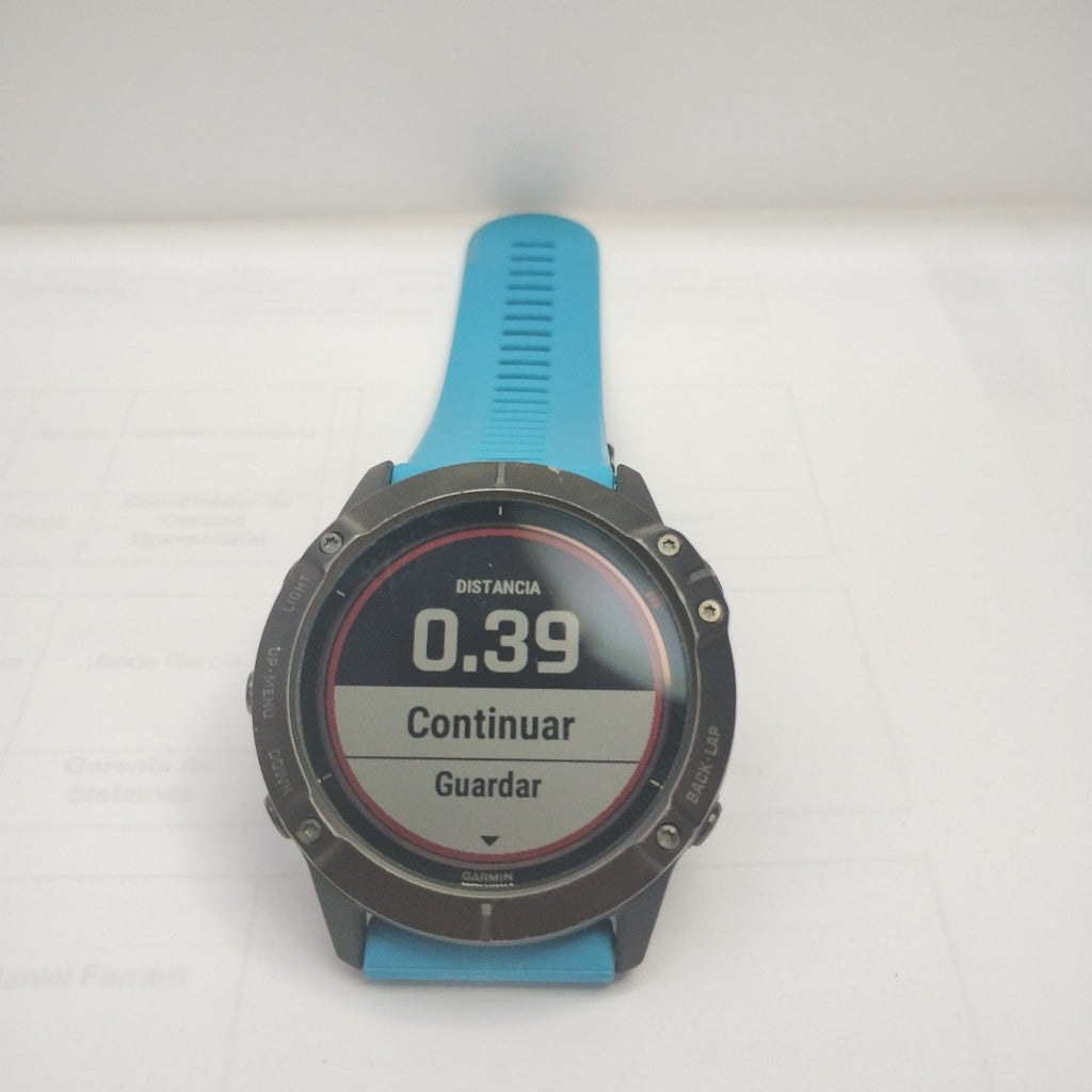 SMARTWATCH GARMIN FENIX 6X PRO SOLAR 51 MM GPS (SEMINUEVO)
