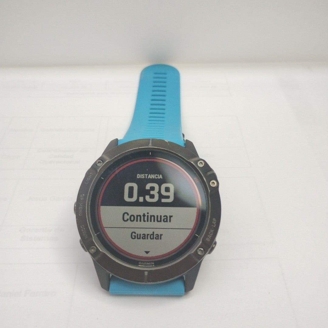 SMARTWATCH GARMIN FENIX 6X PRO SOLAR 51 MM GPS (SEMINUEVO)