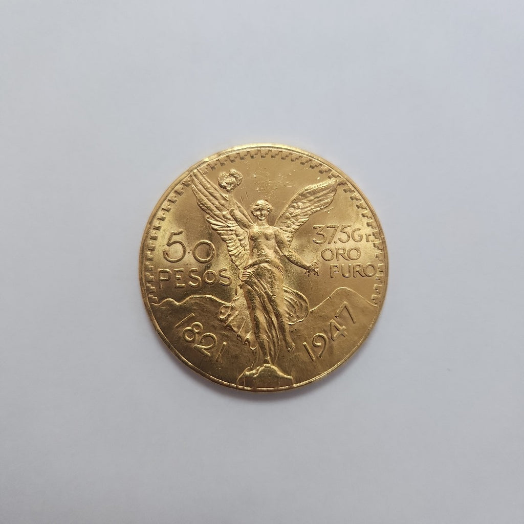 K1 41.6 GRMS - DESC.  0 GRAMOS - 21 K - AVALÚO  77688 * * IDENTIFICACIÓN  MONEDA NOMINATIVA. * MATERIALES  ORO. * CANTI (SEMINUEVO)