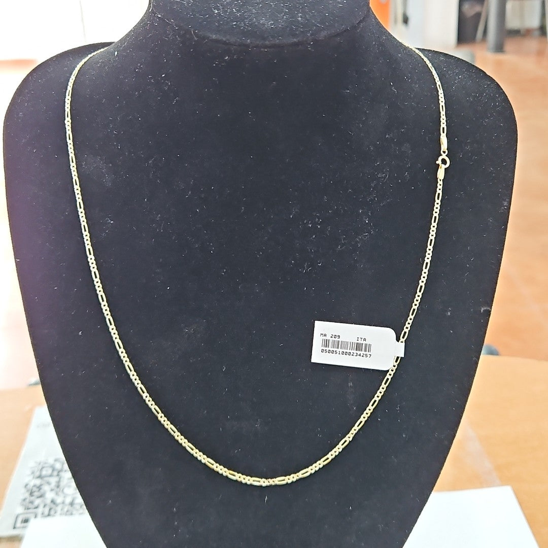 CADENAS CARTIER 3 1 DIAMANTADA ORO 14K 3.3 (NUEVO)