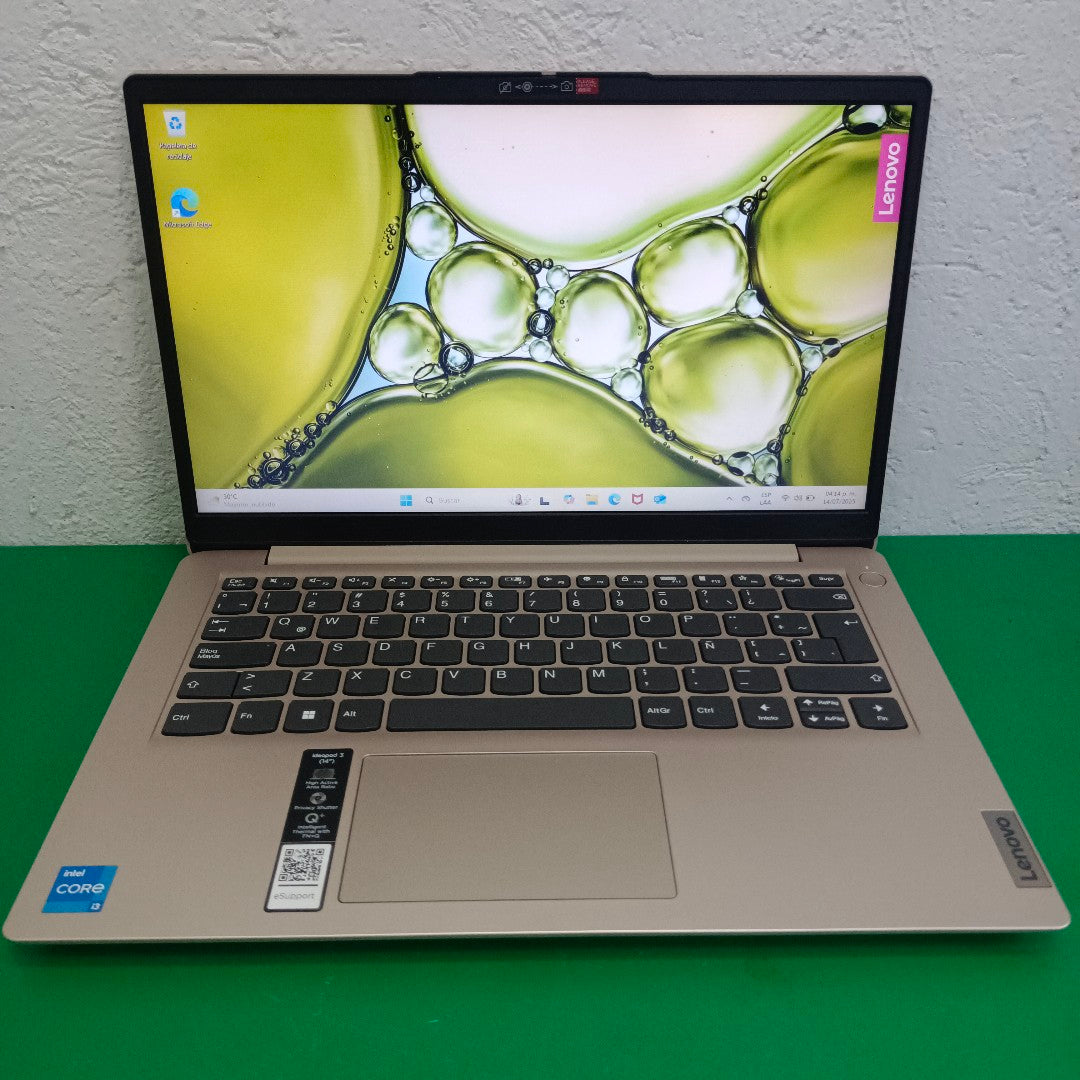 LAPTOP LENOVO IDEAPAD 3 14ITL6 (2023) 1 TB + 256 GB SSD 8 GB RAM (SEMINUEVO)