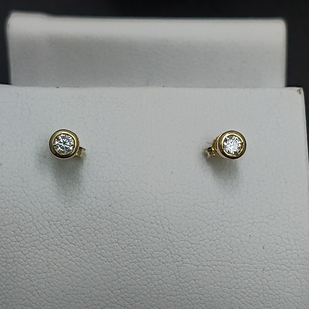 BROQUELES ORO 14K 0.8 (NUEVO)