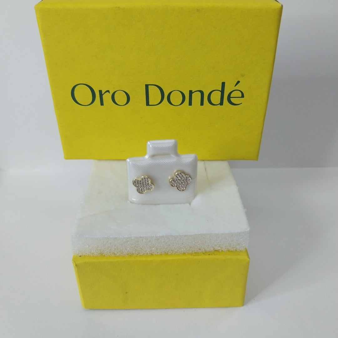 BROQUELES ORO 14K 1.1 (NUEVO)