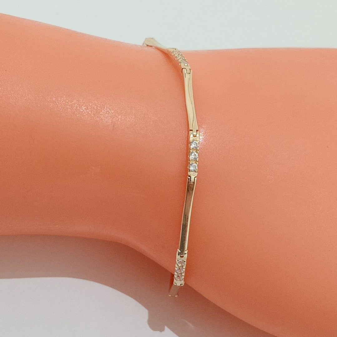 PULSERAS DAMA ORO 14K 3.8 (NUEVO)