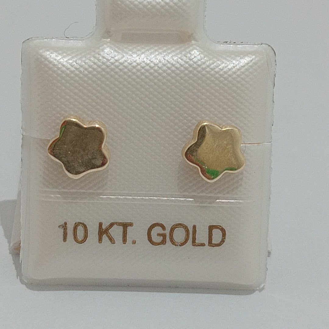 BROQUELES ORO 10K 0.9 (NUEVO)