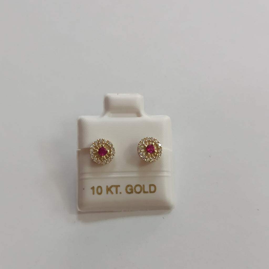 BROQUELES ORO 10K 1 (NUEVO)