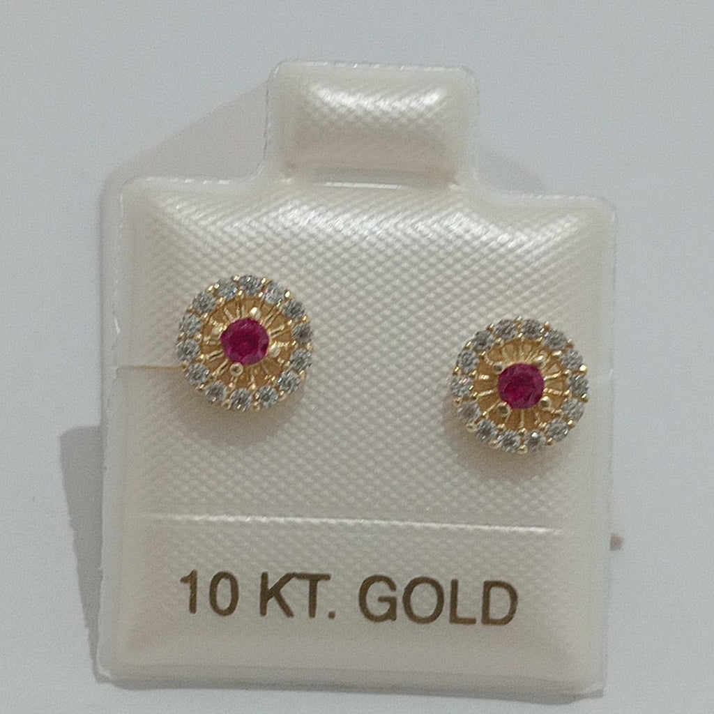 BROQUELES ORO 10K 1 (NUEVO)