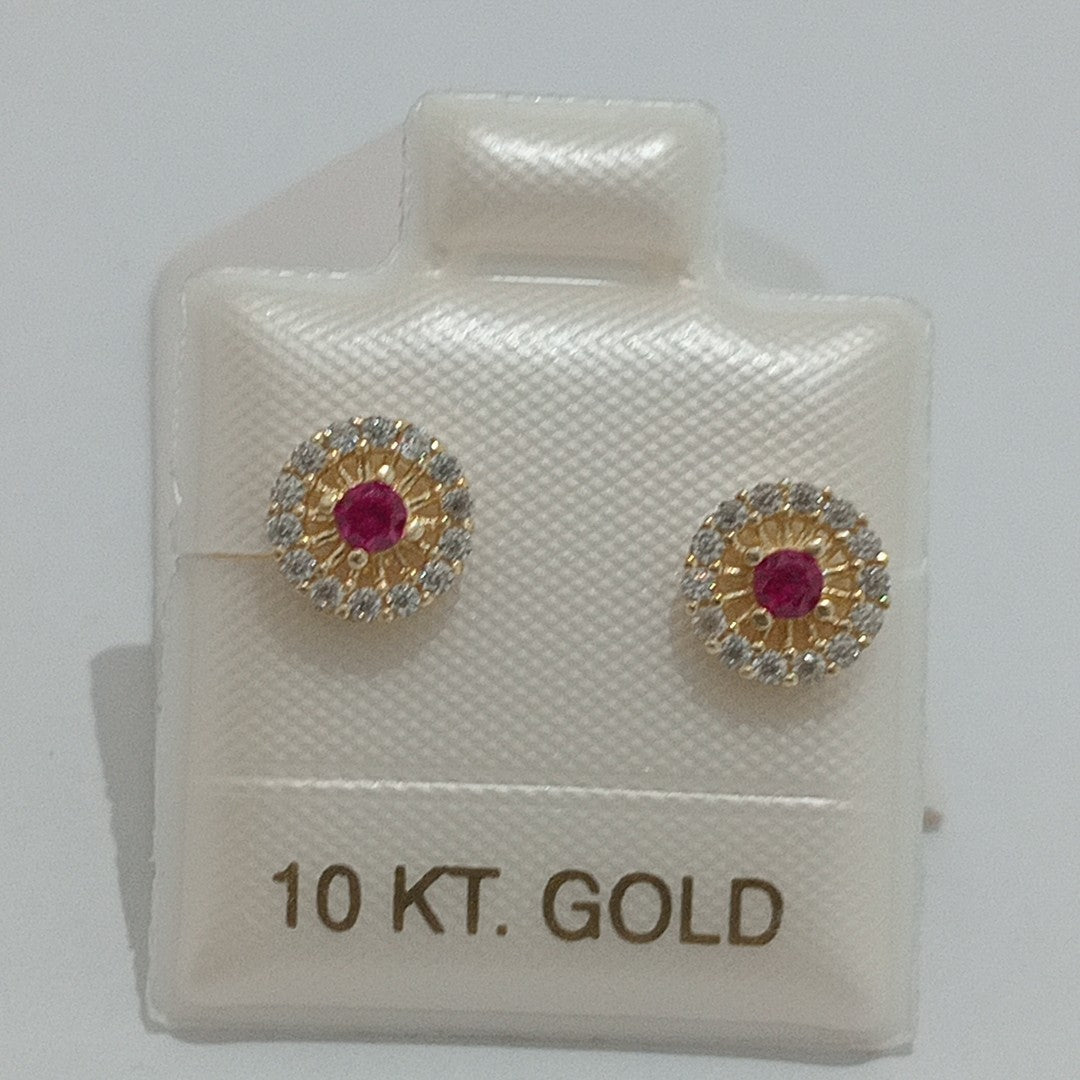 BROQUELES ORO 10K 1 (NUEVO)