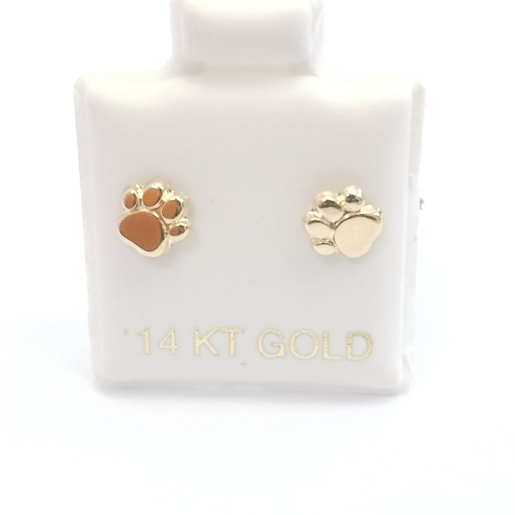 BROQUELES ORO 14K 1 (NUEVO)