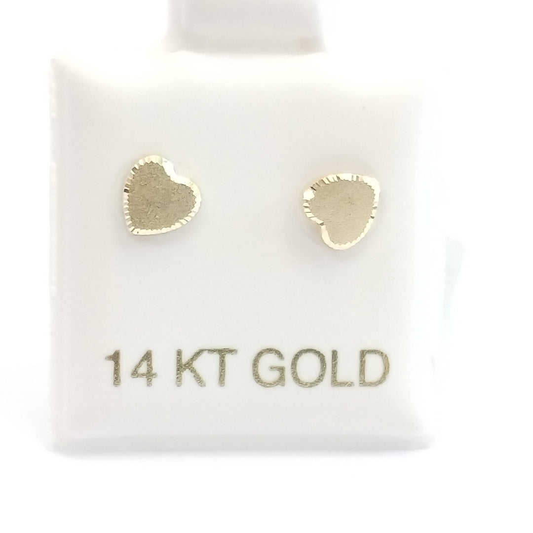 BROQUELES ORO 14K 1 (NUEVO)