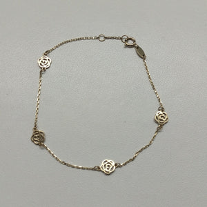 PULSERAS DAMA ORO 14K 1.2 (NUEVO)