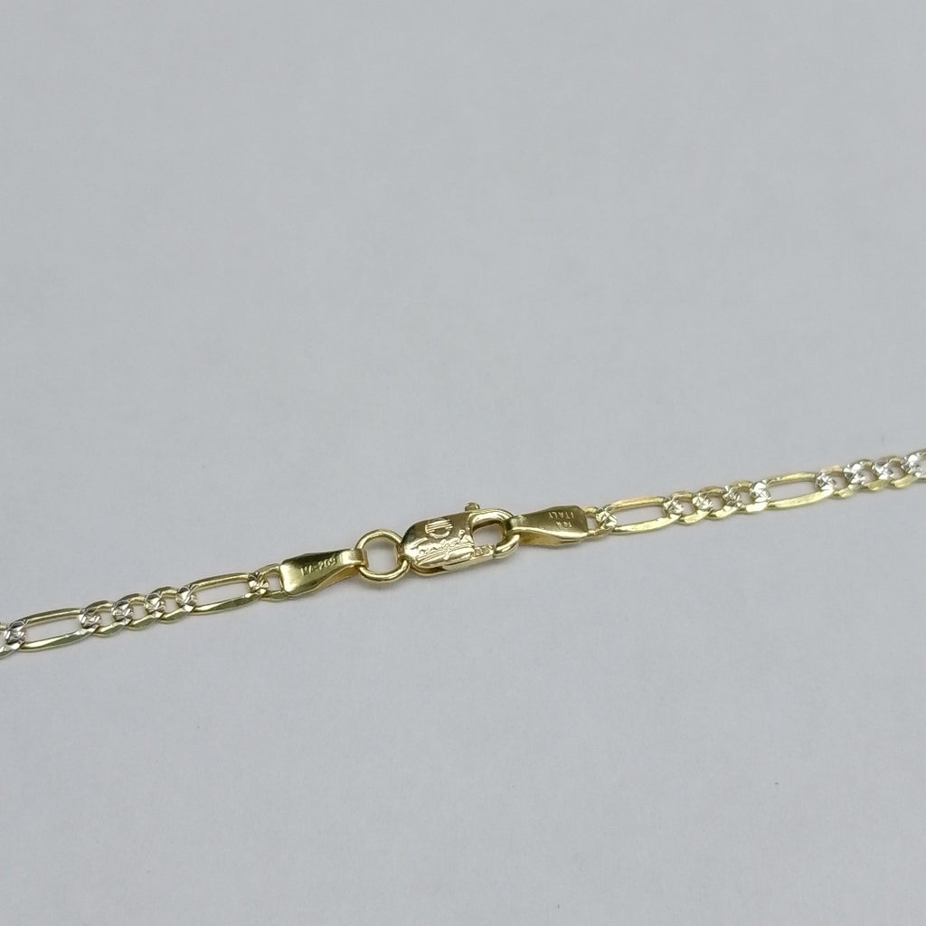 CADENAS CARTIER 3 1 DIAMANTADA ORO 14K 5 (NUEVO)