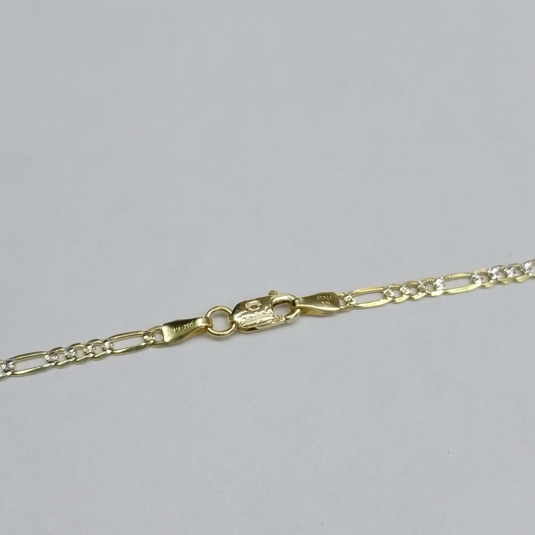 CADENAS CARTIER 3 1 DIAMANTADA ORO 14K 5 (NUEVO)