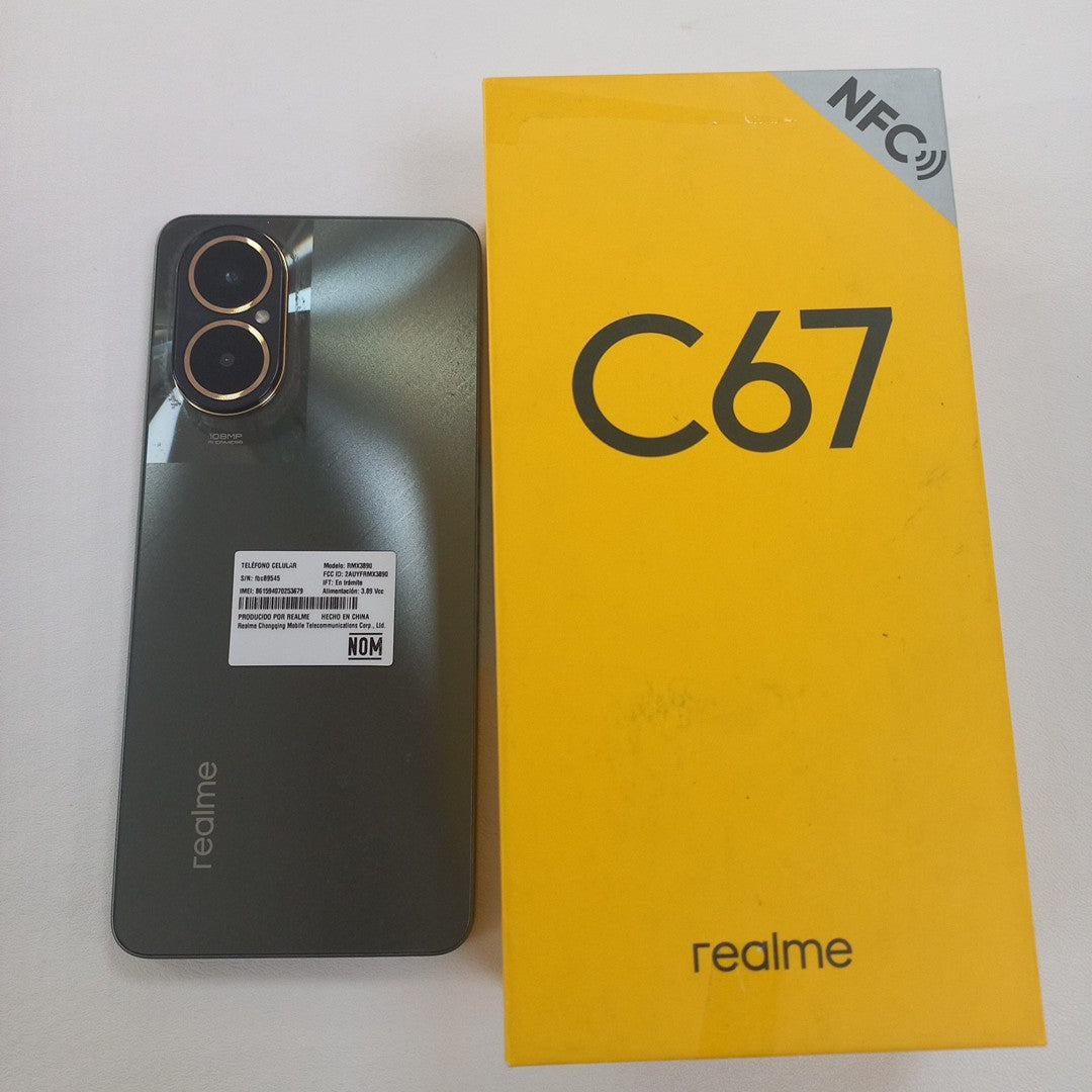 CELULAR REALME C67 RMX3890 (2023) 256 GB 8 GB RAM (SEMINUEVO)