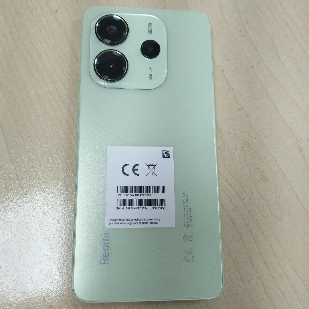 CELULAR XIAOMI REDMI NOTE 14 24117RN76L (2025) 256 GB 8 GB RAM (SEMINUEVO)
