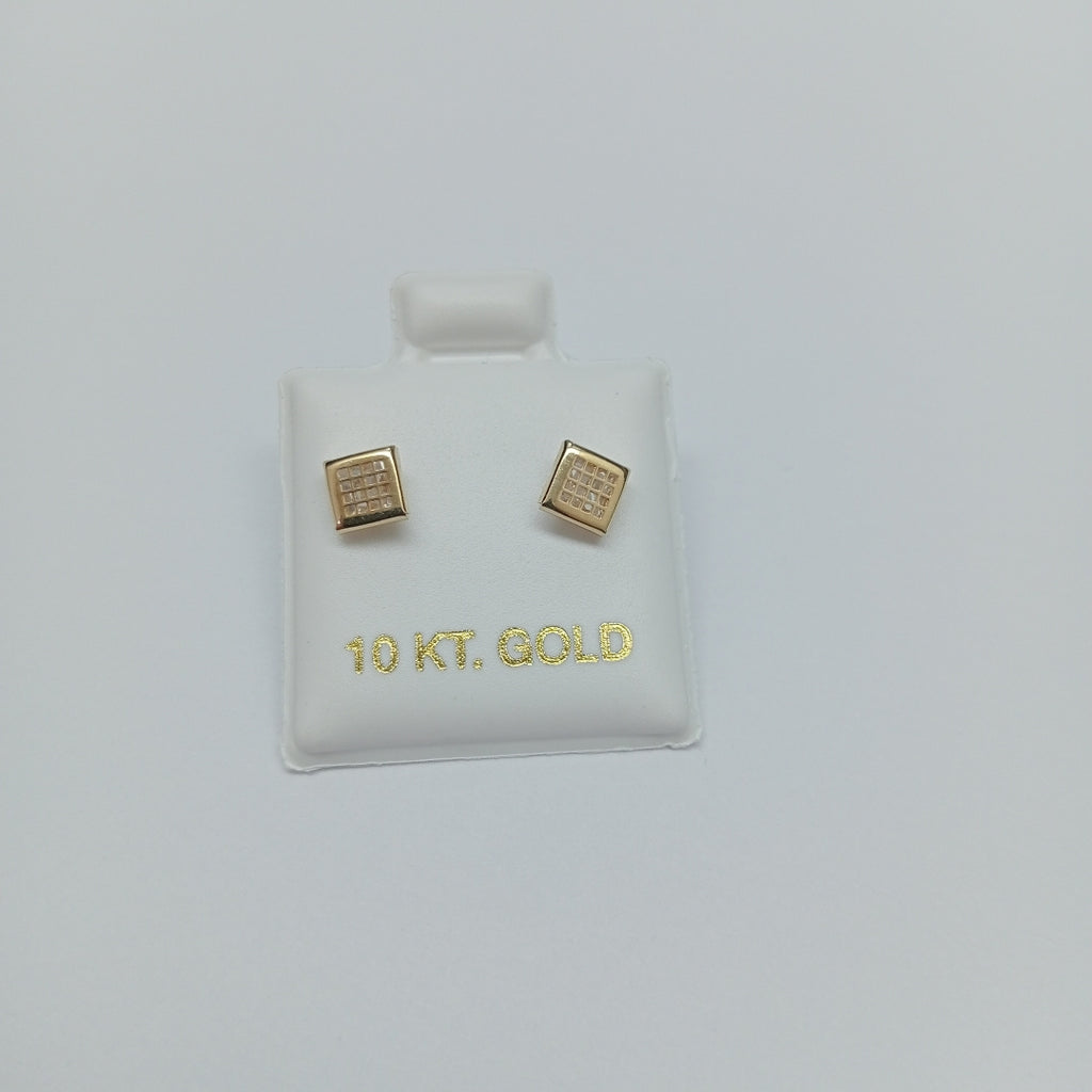 BROQUELES ORO 10K 1 (NUEVO)