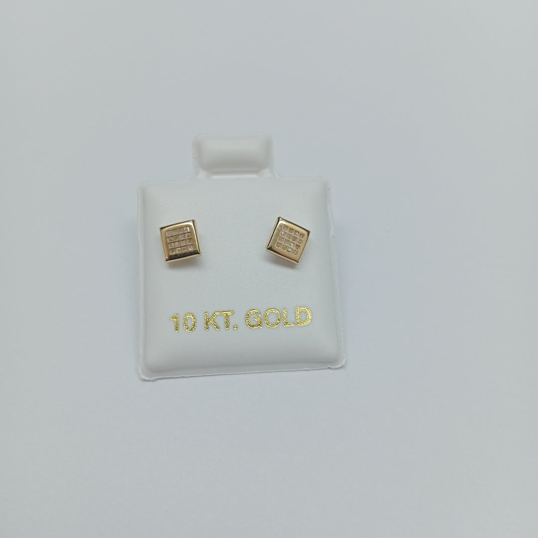 BROQUELES ORO 10K 1 (NUEVO)