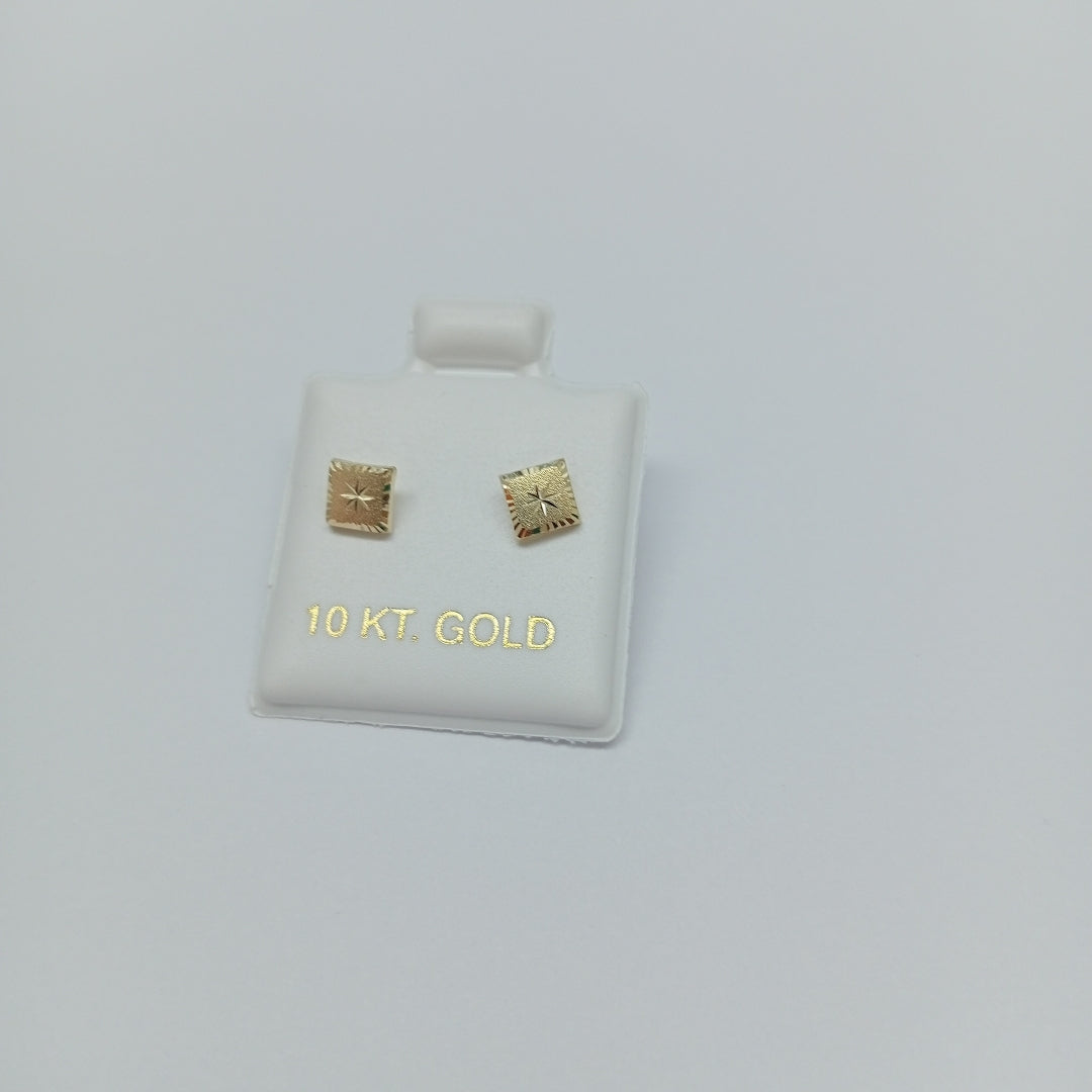 BROQUELES ORO 10K 1 (NUEVO)